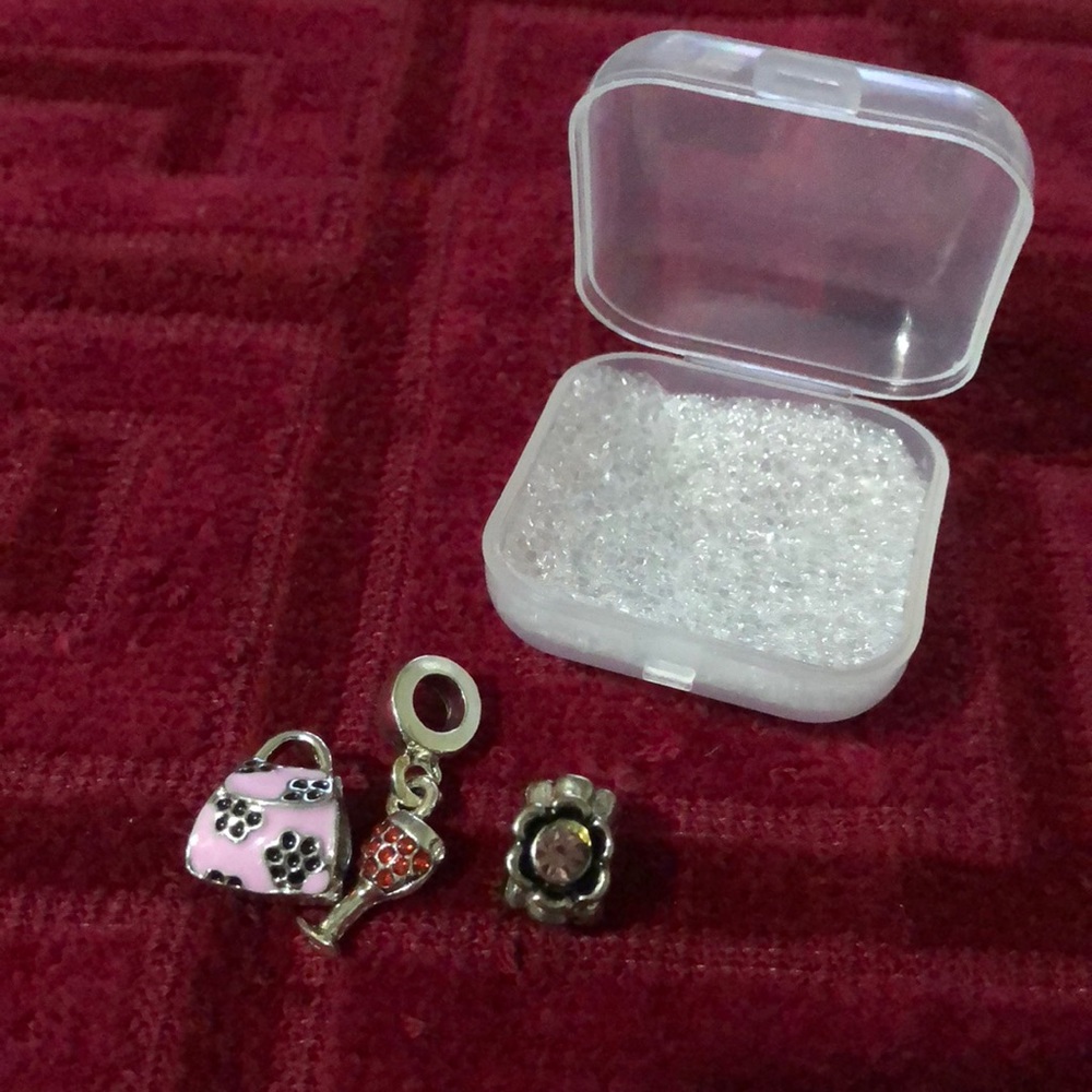 Bracelet charms.